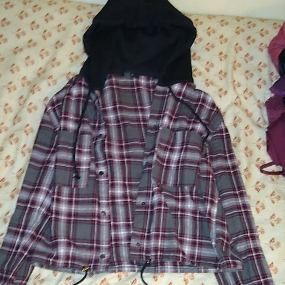 Flannel Hoodie